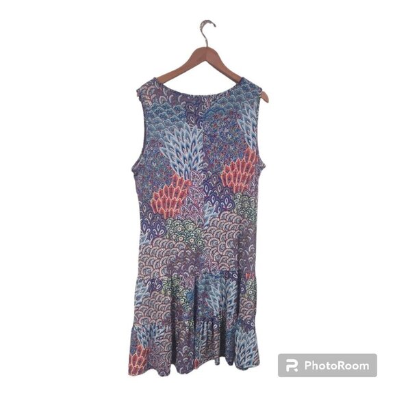 Everlily Multicolored Print sleeveless dress Size XXL - Picture 2 of 5